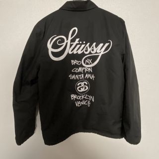 ステューシー(STUSSY)の【激レア】ステューシーxチャンピオン コラボ ワールドツアー コーチジャケット(ナイロンジャケット)