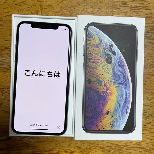 iPhone XS 64GB シルバー本体