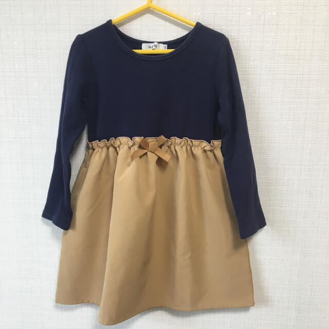 ドッキングワンピース  110 キッズ/ベビー/マタニティのキッズ服女の子用(90cm~)(ワンピース)の商品写真