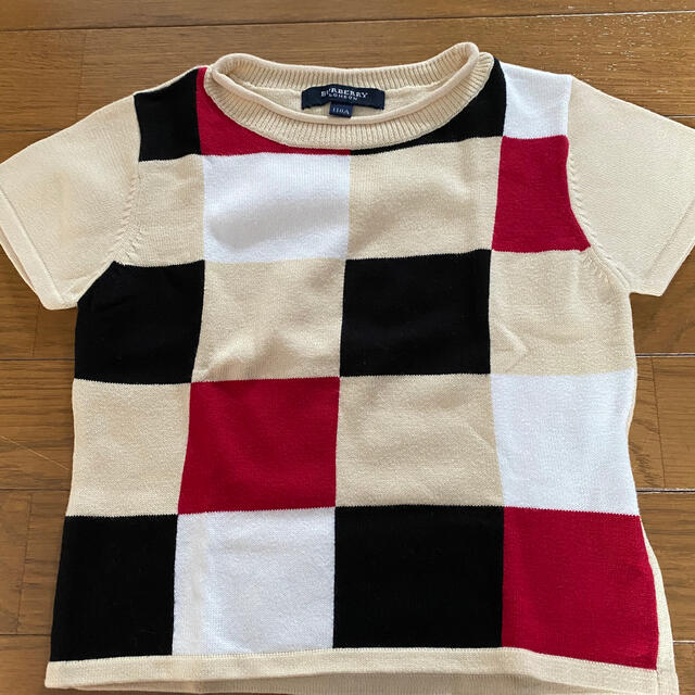 BURBERRY(バーバリー)のバーバリーキッズセーター110 キッズ/ベビー/マタニティのキッズ服女の子用(90cm~)(Tシャツ/カットソー)の商品写真