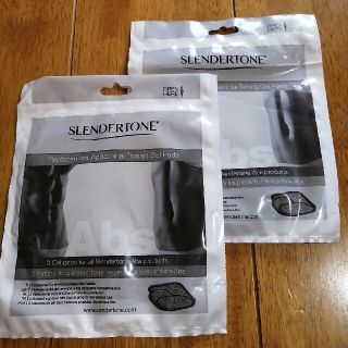 スレンダートーン★腹筋ベルト 専用パッド 2セット(トレーニング用品)