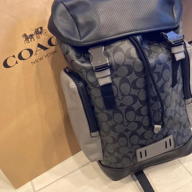 定価10万円！　coach コーチ　リュック　バックパック　メンズ