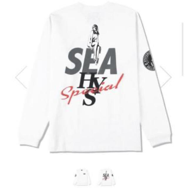 HYSTERIC GLAMOUR(ヒステリックグラマー)のL WIND AND SEA × HYSTERIC GLAMOUR ロンT  メンズのトップス(Tシャツ/カットソー(七分/長袖))の商品写真