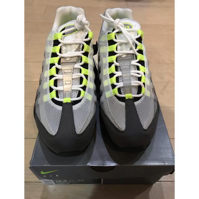 NIKE(ナイキ)のNIKE AIR MAX 95 OG 2108 neon us10.5 28.5 メンズの靴/シューズ(スニーカー)の商品写真