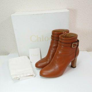 クロエ(Chloe)のhanata様専用　Chloe ショートブーツ 美品 36.5(ブーツ)