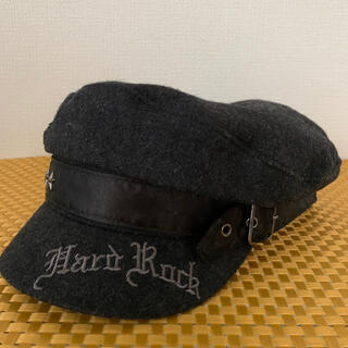 美品❗️帽子 ハードロックカフェ(ハンチング/ベレー帽)