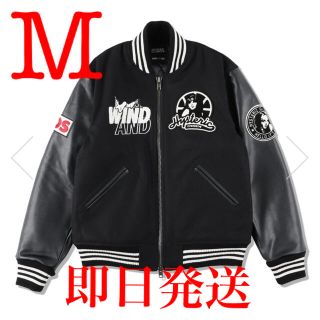 ヒステリックグラマー(HYSTERIC GLAMOUR)のwind and sea × hysteric glamour スタジャン(スタジャン)