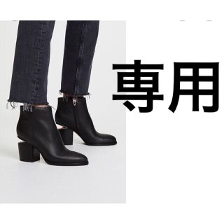 アレキサンダーワン(Alexander Wang)のALEXANDER WANG アレキサンダーワン ブーツ Gabi シルバー(ブーツ)