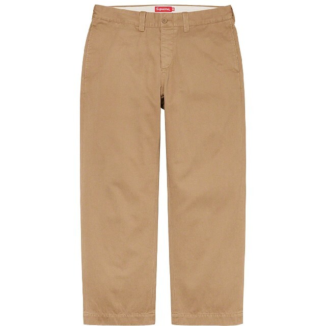 Supreme(シュプリーム)のSupreme Pin Up Chino Pant Khaki 36 メンズのパンツ(チノパン)の商品写真