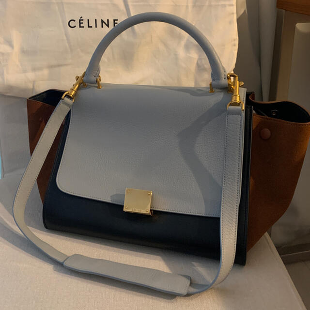 豪華で新しい celine - セリーヌ トラペーズ ハンドバッグ