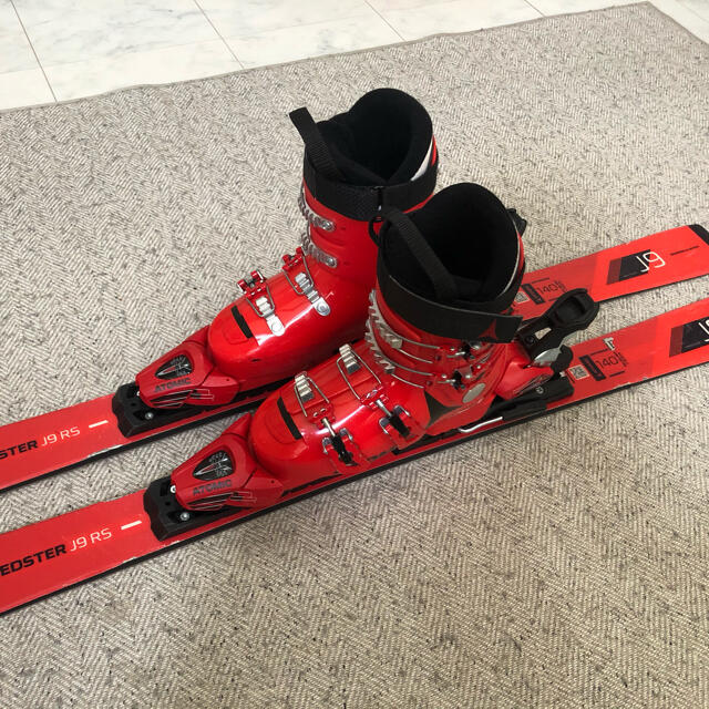 とろ☆様専用！アトミック　ジュニア用スキー板・ブーツ・ビンディングセット | フリマアプリ ラクマ