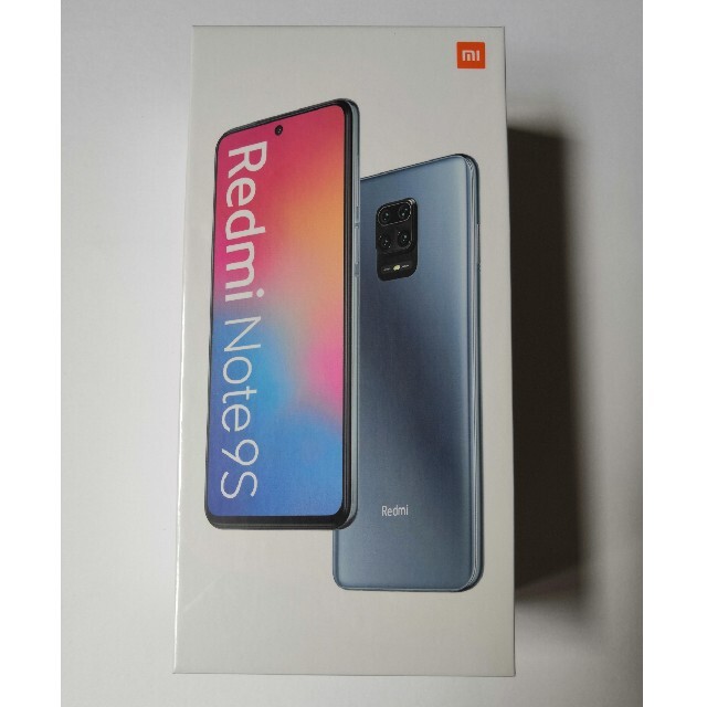 【新品未開封】Xiaomi Redmi Note 9S 64GB  ホワイトスマートフォン/携帯電話