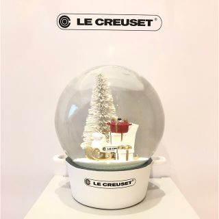 ルクルーゼ(LE CREUSET)のゆき様　ルクルーゼ スノードーム 2018年(ノベルティグッズ)