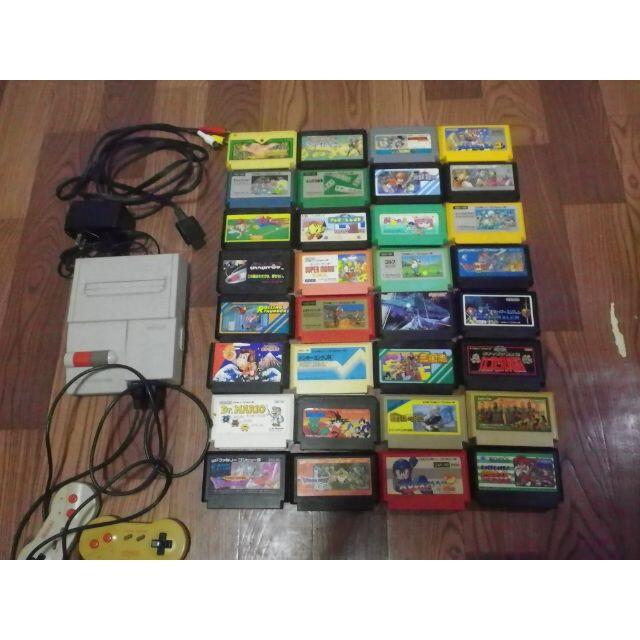 ファミコン本体一式　ソフト32本（ALL可動品）