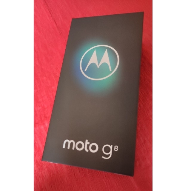 SIMフリー モトローラ motorola moto g8 ノイエブルースマートフォン本体