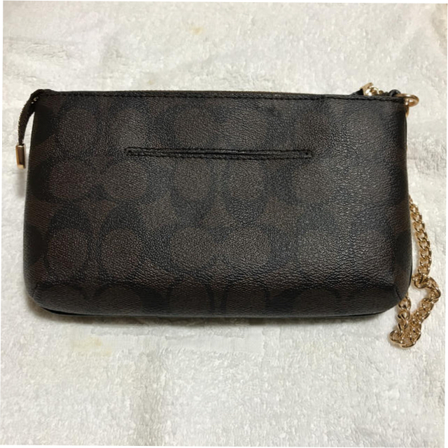 ファッション小物coach ラージ リストレット シグネチャー キャンパス