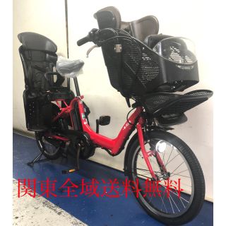ヤマハ　パスキッスミニ　20インチ 3人乗り 12.3ah 高年式　電動自転車(自転車本体)
