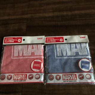 マーベル(MARVEL)のマーベル　ハンドタオル2枚(タオル/バス用品)