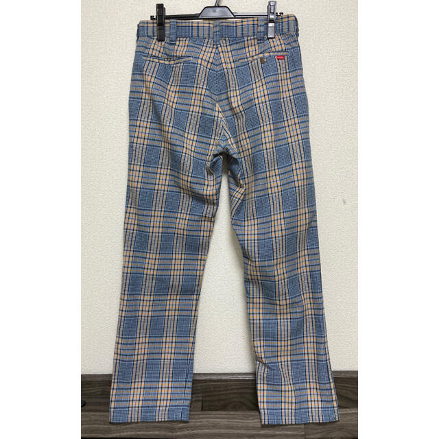 Supreme 19ss Work Pant blue plaid 30 1