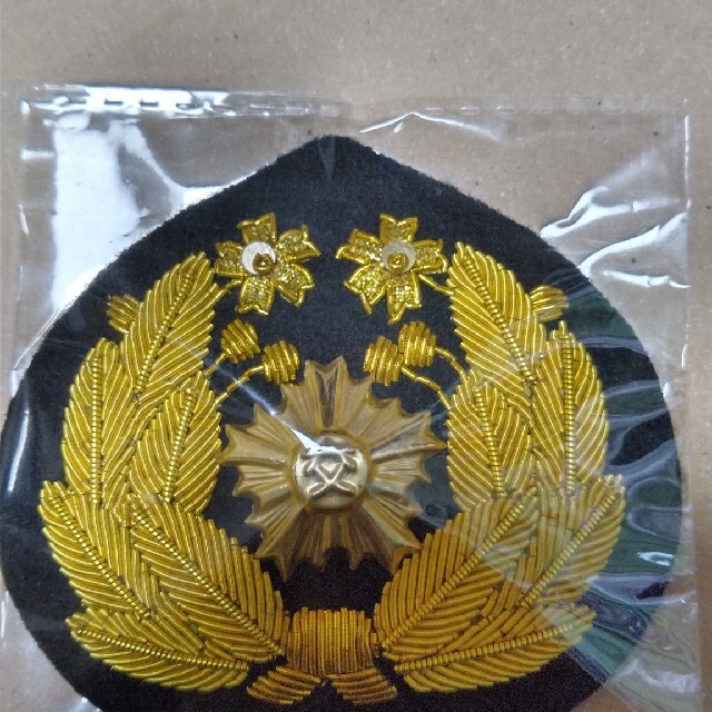 Fフランス軍*1884年型シャコ帽章①(実物) 【送料無料/新品