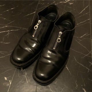 ヨウジヤマモト(Yohji Yamamoto)のYohji Yamamoto Pour Homme センタージップレザーシューズ(ドレス/ビジネス)