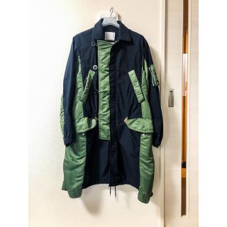 サカイ(sacai)のsacai ハイブリッド コート 2 サカイ (ステンカラーコート)