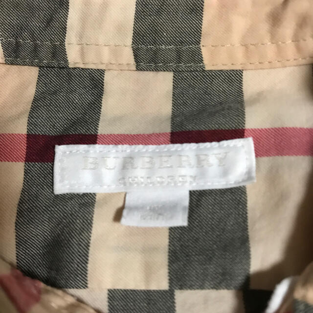 BURBERRY(バーバリー)のBurberry キッズ　6Y 120センチ　ボタンダウンシャツ キッズ/ベビー/マタニティのキッズ服男の子用(90cm~)(ブラウス)の商品写真