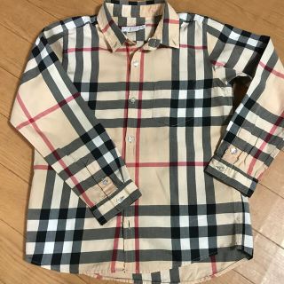 バーバリー(BURBERRY)のBurberry キッズ　6Y 120センチ　ボタンダウンシャツ(ブラウス)