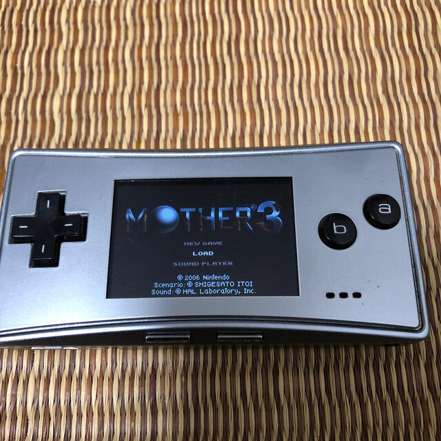 ゲームボーイミクロ。マザー3 他カセットつき 新しい www.gold-and