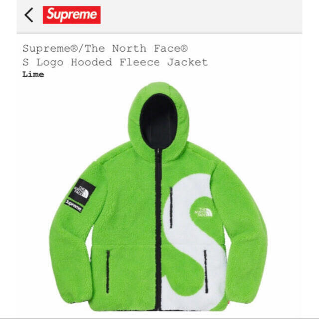 Supreme×The North Face / Sロゴ フリース / Sサイズジャケット/アウター