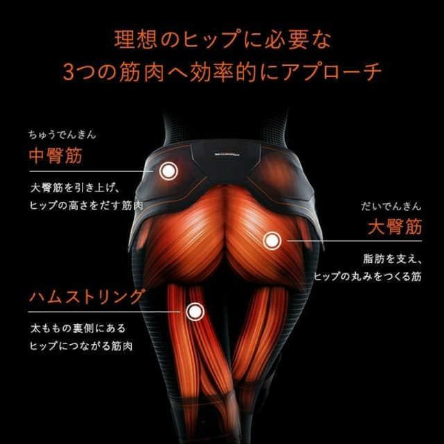 美品 〙SIXPAD ボトムベルト ヒップアップ Mサイズ 美品 〙SIXPAD ボトムベルト ヒップアップ Mサイズ