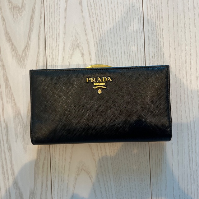 PRADA(プラダ)のPRADA☆プラダ☆ガマ口タイプ 長財布/1ME002_QWA メンズのファッション小物(長財布)の商品写真