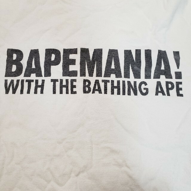 A BATHING APE(アベイシングエイプ)のape Tシャツ　メンズ メンズのトップス(Tシャツ/カットソー(半袖/袖なし))の商品写真