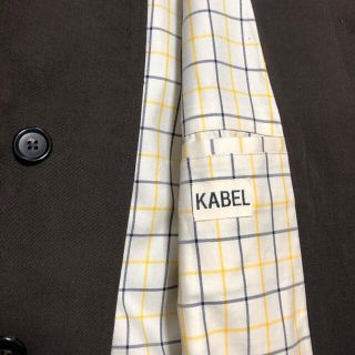 コモリ(COMOLI)のKABEL   18aw バルカラーコート(ステンカラーコート)