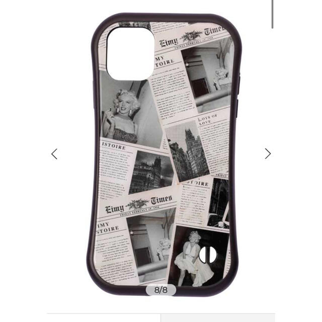 eimy istoire(エイミーイストワール)のeimy times Marilyn Monroe 11 CASE スマホ/家電/カメラのスマホアクセサリー(iPhoneケース)の商品写真