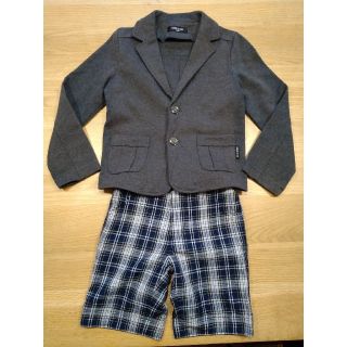 コムサイズム(COMME CA ISM)の【値下げ】コムサイズム　スーツ　上下セット　110 男の子(ドレス/フォーマル)