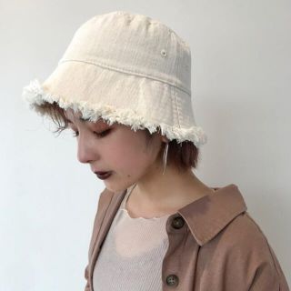 ウィゴー(WEGO)のWEGO【WOMAN】フリンジバケットハット(ハット)