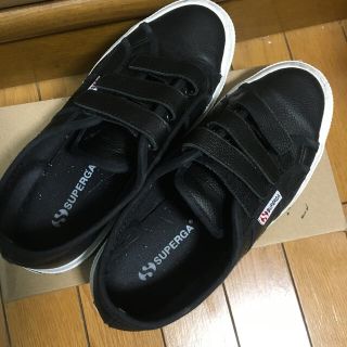 スペルガ(SUPERGA)の岩'shop さま　　スペルガ　38   black(スニーカー)