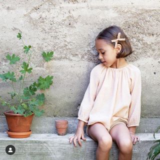 キャラメルベビー&チャイルド(Caramel baby&child )のsoor ploom♡ Mi Casa Tunic, Milk - 4/5 新品(ブラウス)