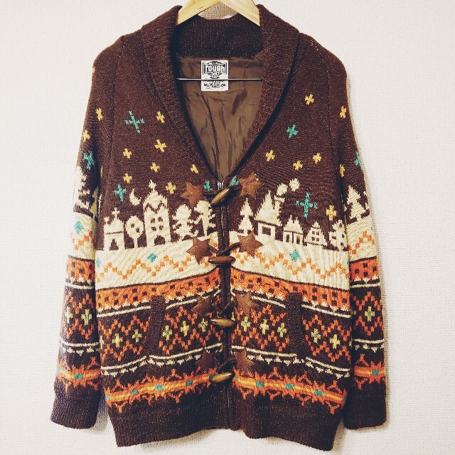 rough(ラフ)のラフ★メルヘンイラストジャケットセーター レディースのトップス(ニット/セーター)の商品写真