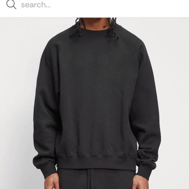 FEAR OF GOD(フィアオブゴッド)のFOG ESSENTIALS スウェットブラック S 2020 メンズのトップス(スウェット)の商品写真