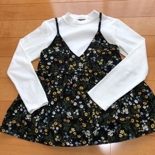 ニコフラート(nicohrat)のドキンちゃん様専用 nico hrat キャミ&Tシャツ重ね着 150cm(Tシャツ/カットソー)