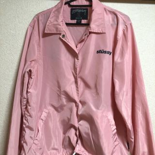 stussy ステューシー ナイロンジャケット ピンク