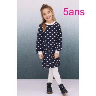 プチバトー(PETIT BATEAU)のプチバトー　新品タグ付きワンピース　5ans/110cm(ワンピース)