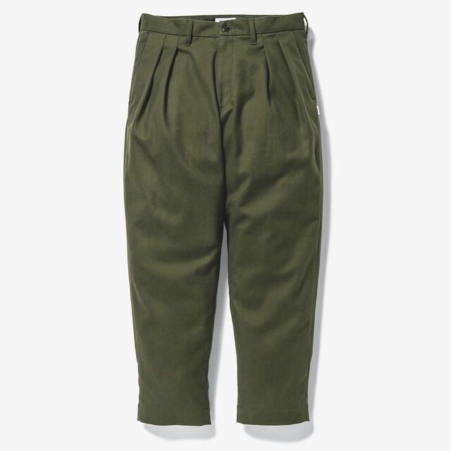 S OD 20AW WTAPS TUCK / TROUSERS FLANNEL
