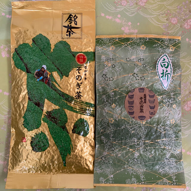 【そのぎ茶】特撰玉緑茶100g 白折80g 緑茶 日本茶 長崎県産 ギフト 食品/飲料/酒の飲料(茶)の商品写真