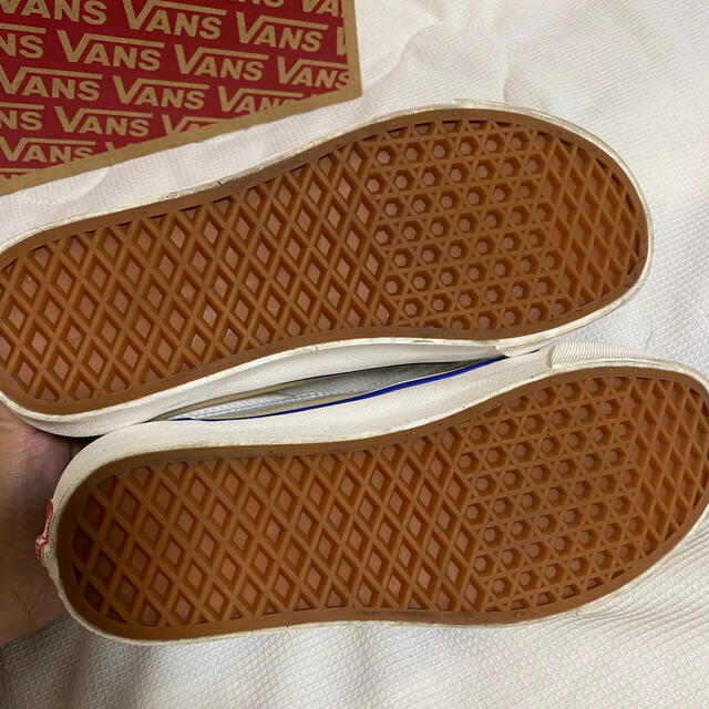 VANS メンズ　レディース　オールドスクール　24㎝　くすみグリーン　クリーム