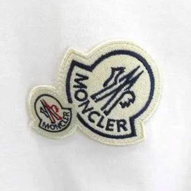 MONCLER モンクレール 20SS ワッペンロゴ刺繍半袖Tシャツ F10918073300 8390Y カーキ