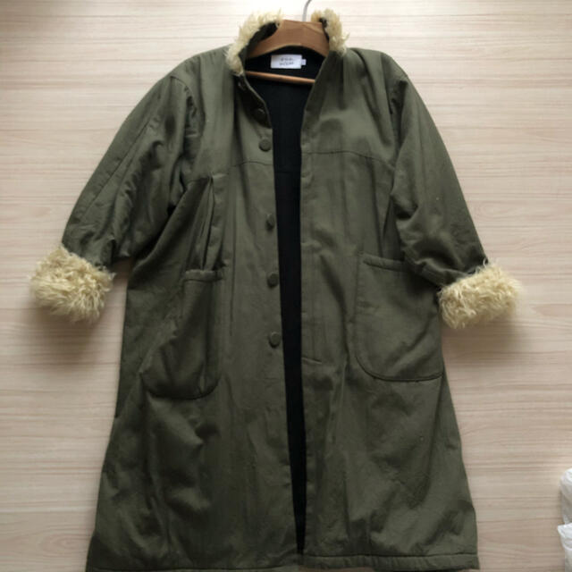 お取り寄せ受注生産 folkmade coat | supermercadodosamigos.com.br