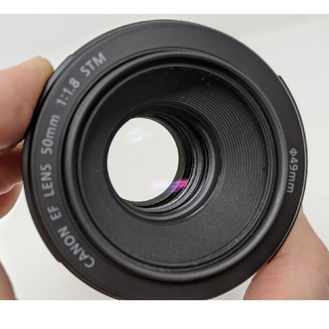 Canon(キヤノン)のキヤノン　Canon EF50mm F1.8 STM 単焦点レンズ　中古美品   スマホ/家電/カメラのカメラ(レンズ(単焦点))の商品写真